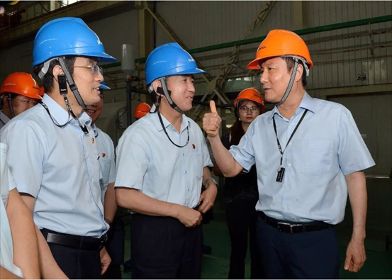 省总工会主席郭大为调研一定发，，，，，，，为企业转型生长点赞！
