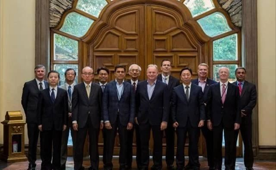 一定发集团祝贺河钢于勇董事长中选天下钢协主席